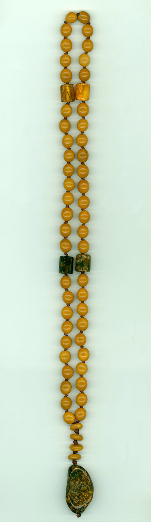 Catholic prayer object-Rosary-made of genuine amber from Baltic sea.